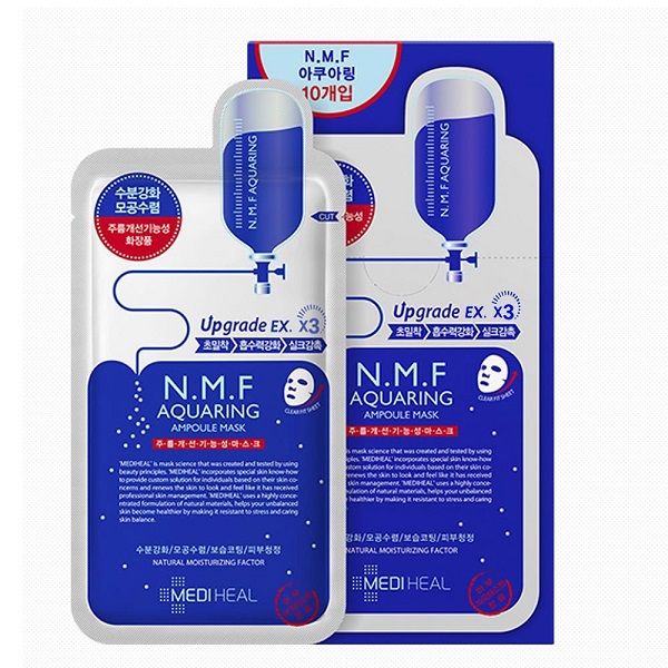 Mặt Nạ Mediheal Cấp Ẩm Cho Da 25ml N.M.F Aquaring Ampoule Mask Ex