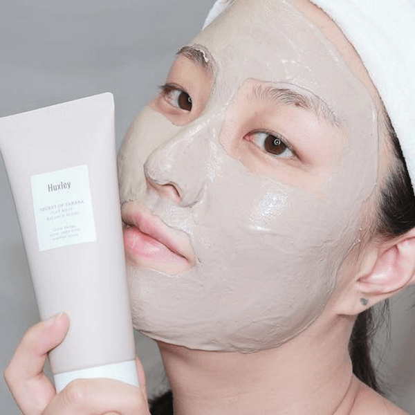 Mặt Nạ Đất Sét Làm Sạch Da Loại Bỏ Da Chết Huxley Clay Mask Balance Blend 120g