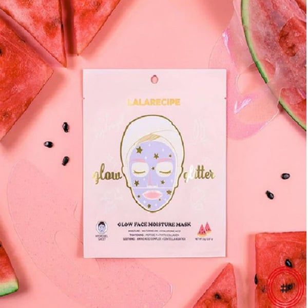 Mặt Nạ Dưỡng Ẩm Làm Căng Bóng Da Lalarecipe Glow Face Mask