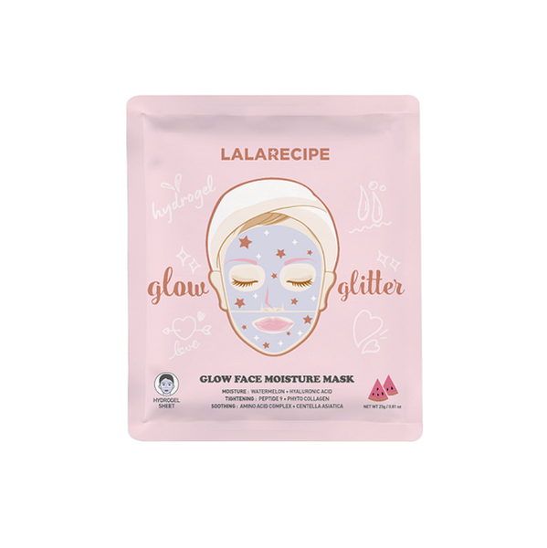 Mặt Nạ Dưỡng Ẩm Làm Căng Bóng Da Lalarecipe Glow Face Moisture Mask