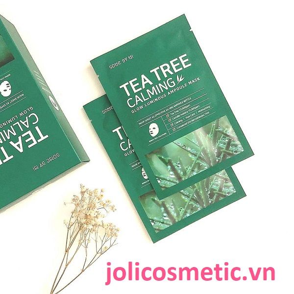 Mặt Nạ Some By Mi Tràm Trà Làm Dịu Da Giảm Mụn 25g Tea Tree Calming Sheet Mask