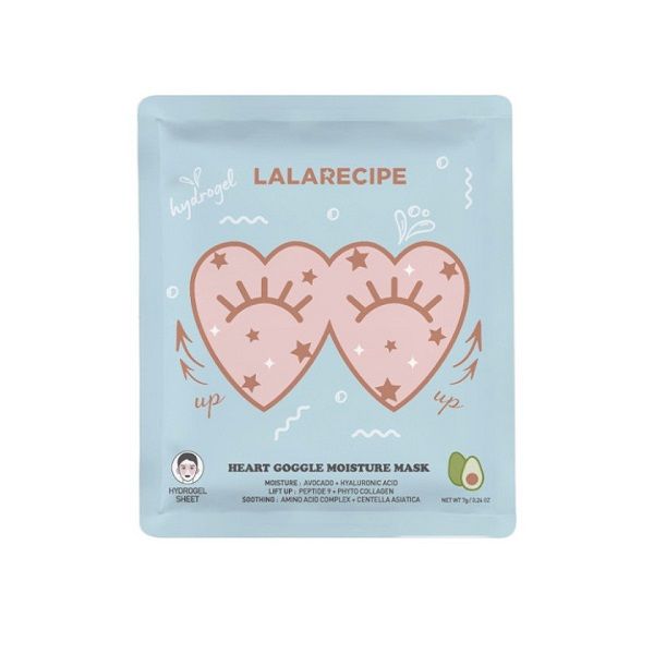 Mặt Nạ Dưỡng Trắng Vùng Mắt Và Má Lalarecipe Heart Goggle Mask