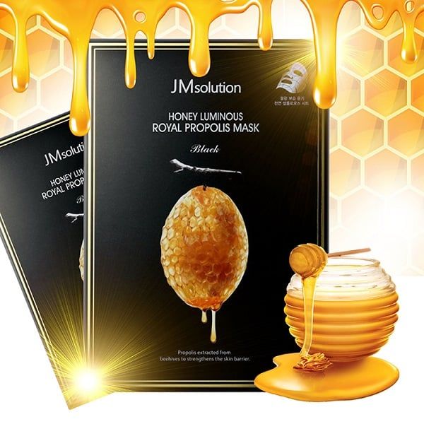 Mặt nạ Honey luminous JM Solution Royal Propolis