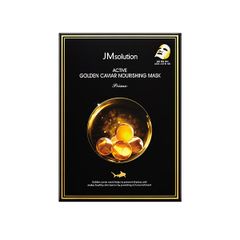 Mặt Nạ Cấp Ẩm Ngăn Ngừa Thâm Nám JM Solution Active Golden Caviar Nourishing Mask