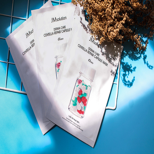 Mặt nạ Căng Bóng Da JM Solution Derma Care Centella Repair Capsule
