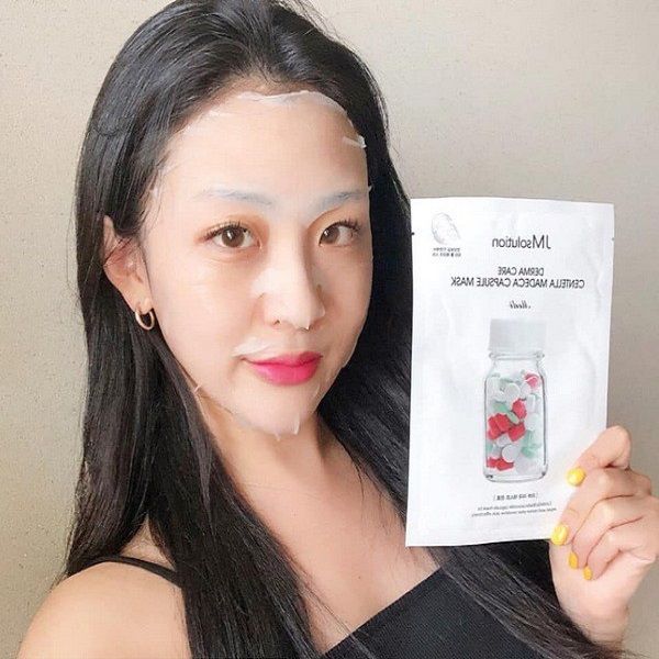 Mặt nạ Căng Bóng Da JM Solution Derma Care Centella Repair Capsule