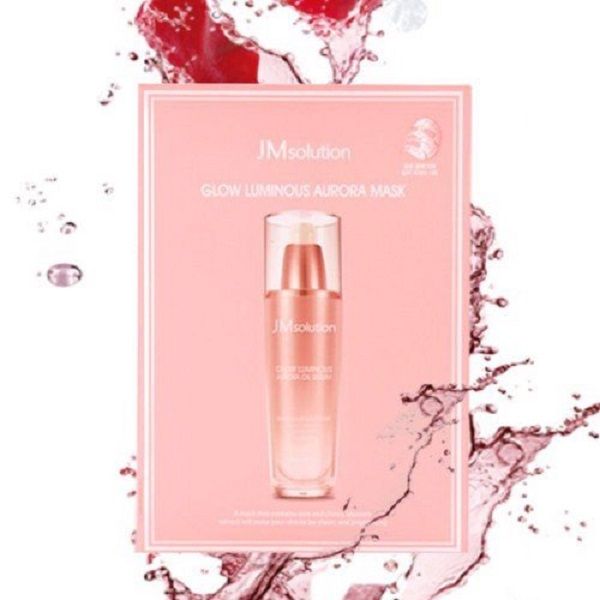 Mặt Nạ Dưỡng Trắng Da Và Cải Thiện Nếp Nhăn Jm Solution Glow Luminous Aurora Mask 30ml