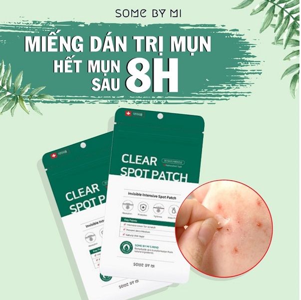 Miếng dán mụn Some By Mi clear spot patch 18 miếng