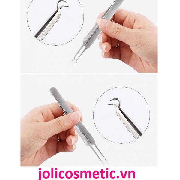 Nhíp Lấy Mụn Vacosi Blackhead Tweezers T07