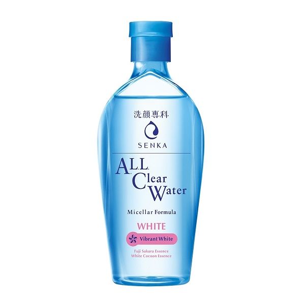 Nước Tẩy Trang Cấp Ẩm Dưỡng Sáng Da Senka All Clear Water Micellar Formula White 230ml