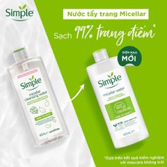 Nước Tẩy Trang Simple Kind To Skin Micellar Cleansing Water