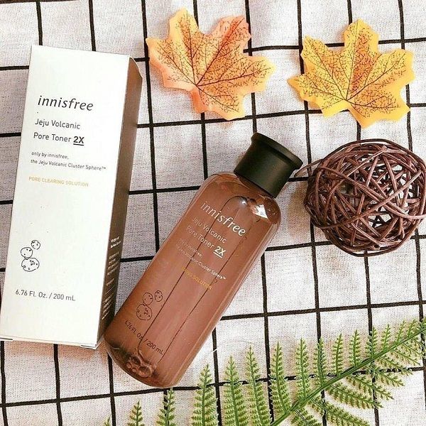 Nước Hoa Hồng Innisfree Jeju Volcanic Pore Toner 2X 200ml