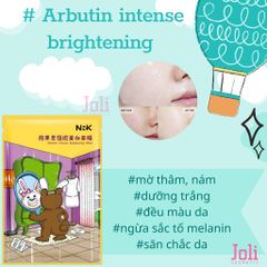 Mặt Nạ NARUKO Arbutin Tăng Cường Làm Sáng Da 25ml Arbutin Intense Brightening Mask