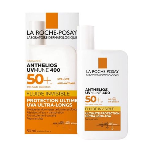 Sữa Chống Nắng La Roche-Posay Anthelios UVMune 400 Invisible Fluid SPF50+ 50ml