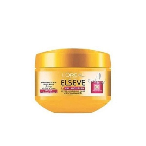 Kem Ủ L'Oréal Paris Tinh Dầu Hoa Tự Nhiên 200ml Elseve Extraodinary Oil Nourish Mask