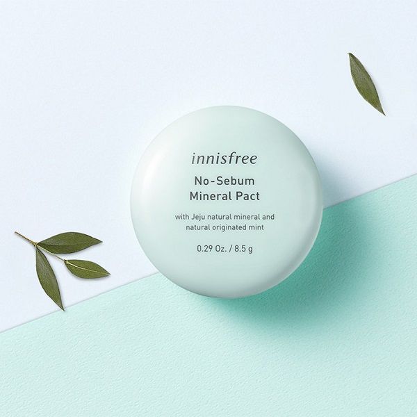 Phấn phủ nén kiềm dầu Innisfree No Sebum Mineral Pact 8.5g