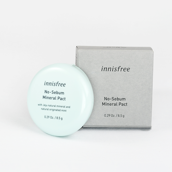 Phấn phủ nén kiềm dầu Innisfree No Sebum Mineral Pact 8.5g