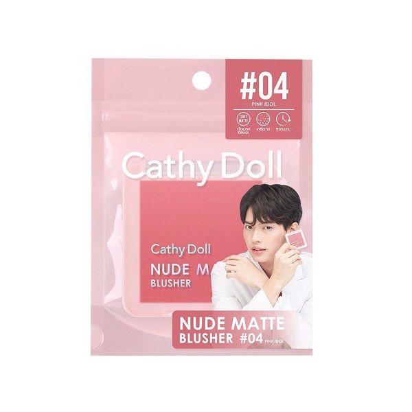 Phấn Má Hồng Cathy Doll Mịn Lì Nude Matte Blusher