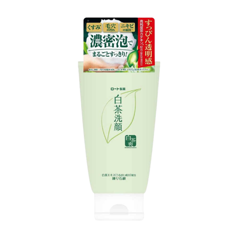 Sữa Rửa Mặt Chiết Xuất Trà Xanh Shirochasou Rohto White Tea Face Wash 120g