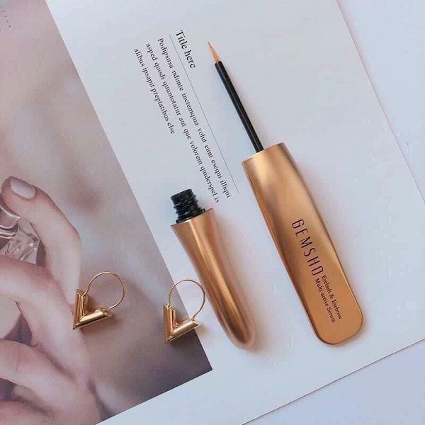 Serum dưỡng mi Gemsho Eyelash& Eyebrow Multi Active serum 3ml