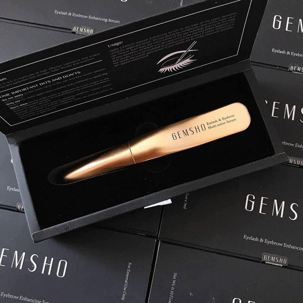 Serum dưỡng mi Gemsho Eyelash& Eyebrow Multi Active serum 3ml