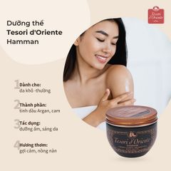 Kem Dưỡng Thể Hương Nước Hoa Tesori D'Oriente Body Cream 300ml