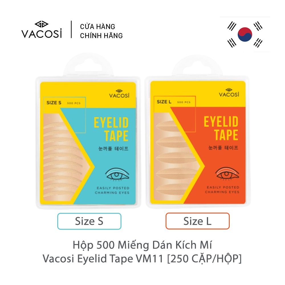 Miếng Dán Kích Mí Vacosi 500 Miếng Eyelid Tape