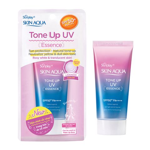 Tinh Chất Chống Nắng Hiệu Chỉnh Sắc Da Sunplay Skin Aqua Tone Up UV Essence Lavender SPF50+/PA++++ 50g