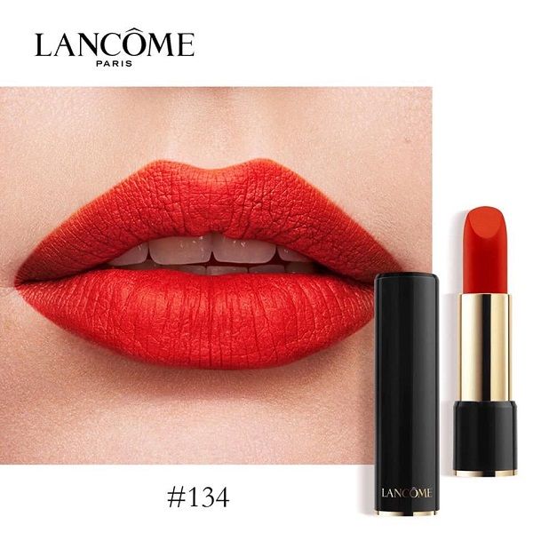 Son thỏi lì Lancome L'Absolu Rouge Drama Matte 134 Rouge Passion