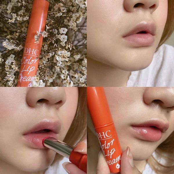 Son dưỡng Color Lip Cream DHC cam