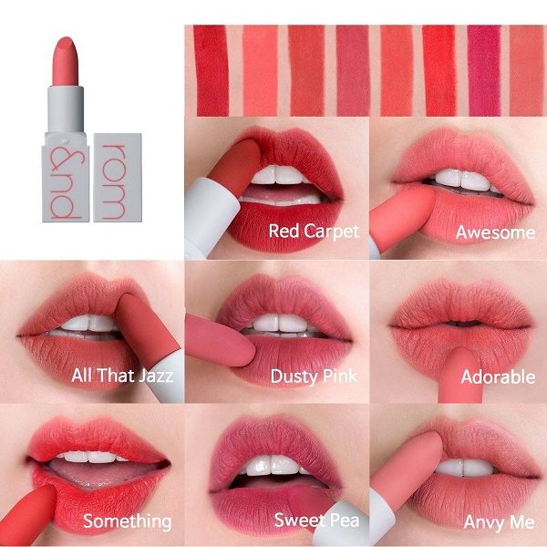 Son thỏi lỳ Rom&nd Zero Matte