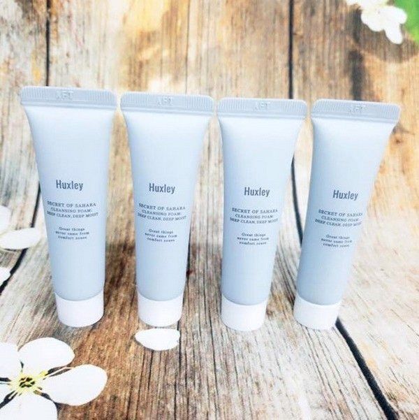 Sữa rửa mặt Huxley Cleansing Foam deep clean, deep foam 10ml