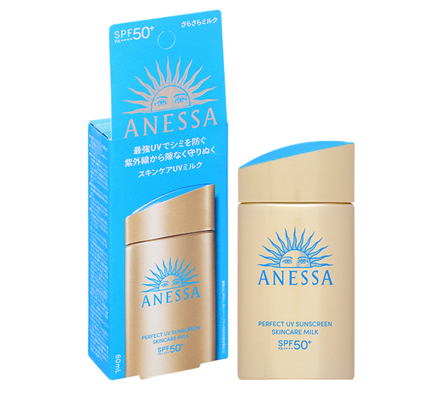 Sữa Chống Nắng Kiềm Dầu Anessa Perfect UV Sunscreen Skincare Milk SPF50+ PA++++ 60ml