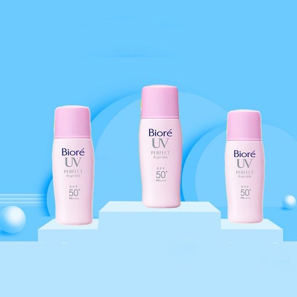Sữa Chống Nắng Bioré Sáng Hồng Tự Nhiên SPF50+/PA+++ 30ml