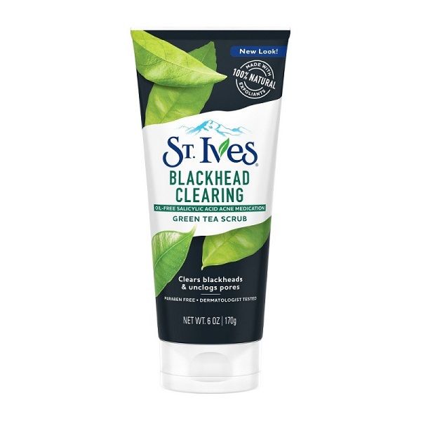 Sữa Rửa Mặt Tẩy Tế Bào Chết ST. Ives Trà Xanh Ngừa Mụn 170g