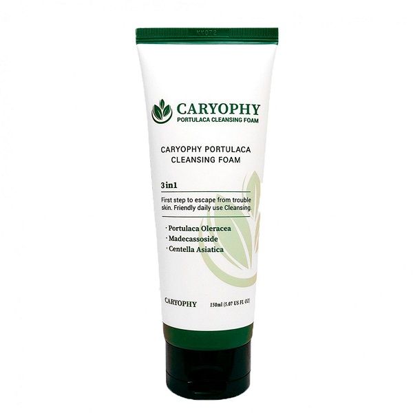 Sữa rửa mặt trị mụn Caryophy Portulaca Cleansing Foam 150ml