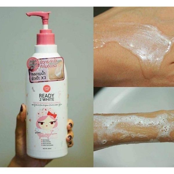 Sữa Tắm Cathy Doll Sáng Da Ready 2 White One Day Whitener Body Cleanser 500ml