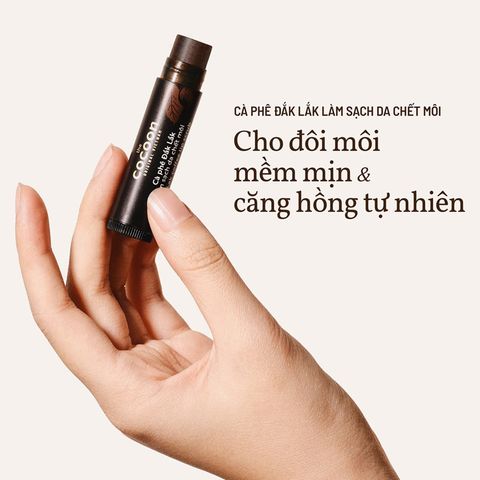 Tẩy Tế Bào Chết Môi Cà Phê Đắk Lắk Cocoon Coffee Lip Scrub 5g