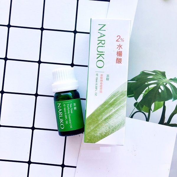 Tinh Dầu Naruko Tràm Trà Làm Giảm Mụn Viêm Sưng 10ml Tea Tree Purifying Essential Oil