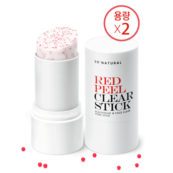 Thanh lăn mụn So Natural Red Peel Clear Stick 23g