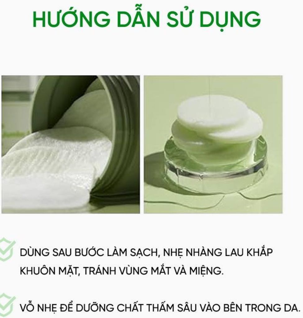 Tẩy Da Chết Sungboon Editor Green Tomato Pore Peeling Jumbo Pad 60 Miếng