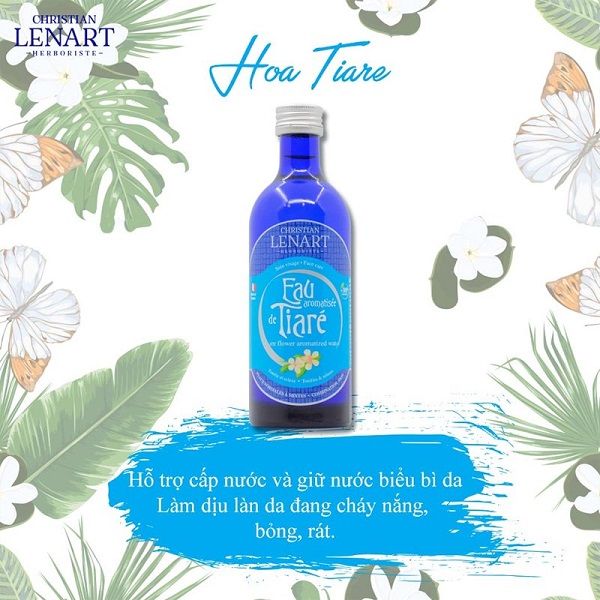 Toner Christian Lenart Hoa Tiaré Làm Sạch Dịu Da 200ml