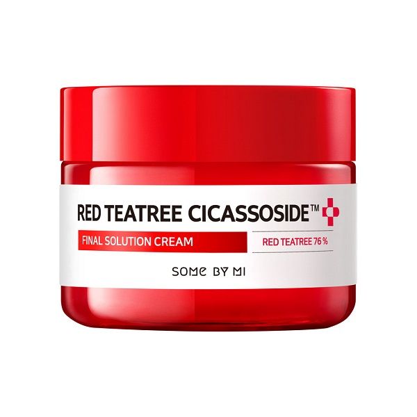 Kem Dưỡng Da Trị Mụn Some By Mi Red Tea Tree Cicassoside Final Solution Cream 60g