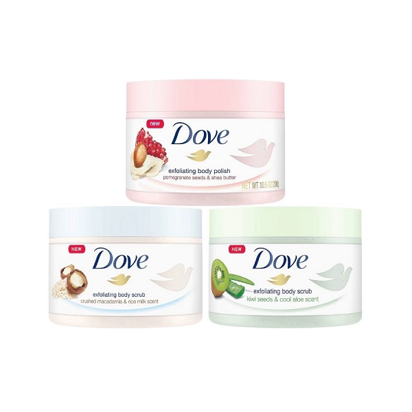 Tẩy Tế Bào Chết Body Dove Exfoliating Body Scrub 225ml (Bản Đức)