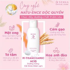 Nước Cân Bằng Senka Dưỡng Sáng Da Mờ Thâm Sạm 200ml White Beauty Lotion I