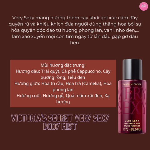 Xịt Thơm Victoria’s Secret Very Sexy Fragrance Mist
