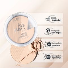 Phấn Phủ Catrice All Matt Plus Shine Control Powder