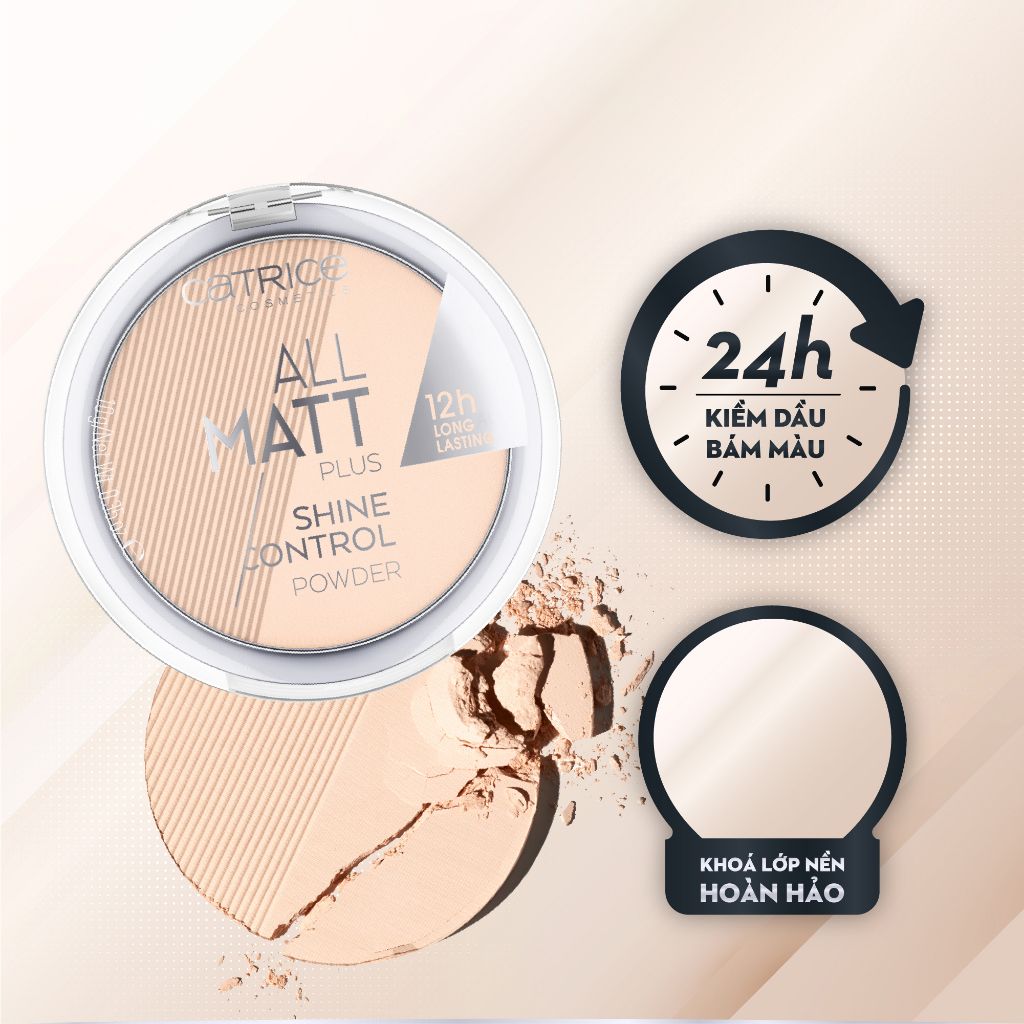 Phấn Phủ Catrice All Matt Plus Shine Control Powder