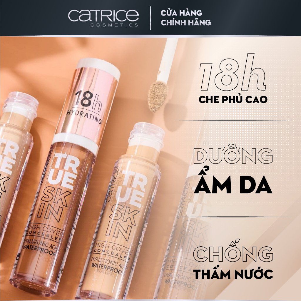 Kem Che Khuyết Điểm Catrice True Skin High Cover Concealer