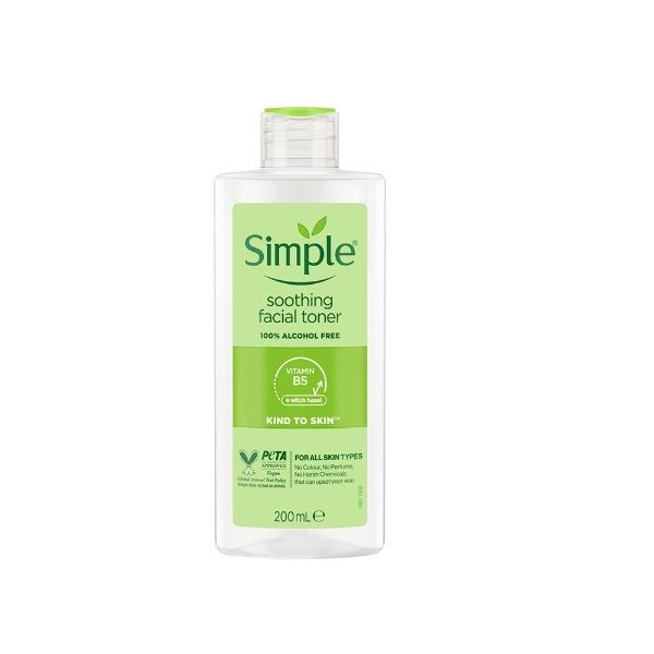 Nước Hoa Hồng Simple Kind to Skin Soothing Facial Toner 200ml